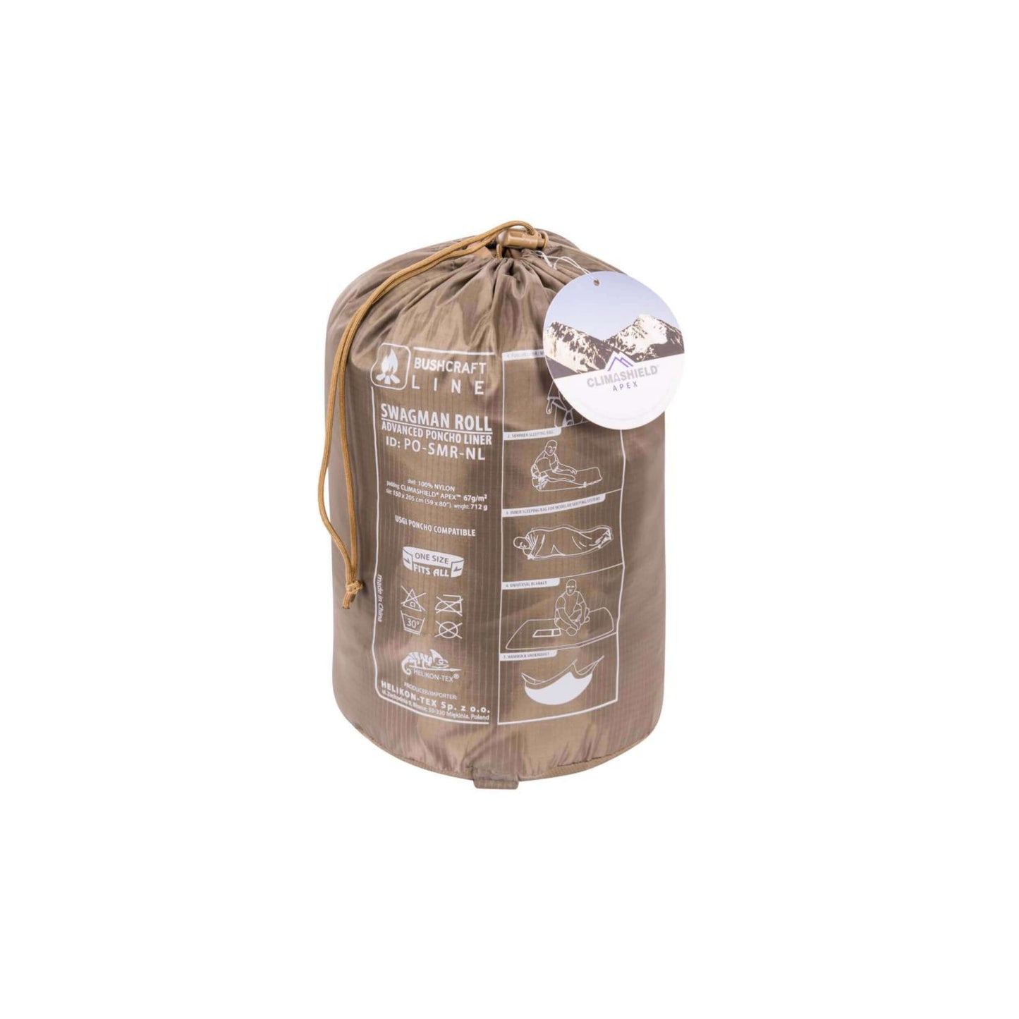 Helikon-Tex Swagman Roll Poncho Alpha Green
