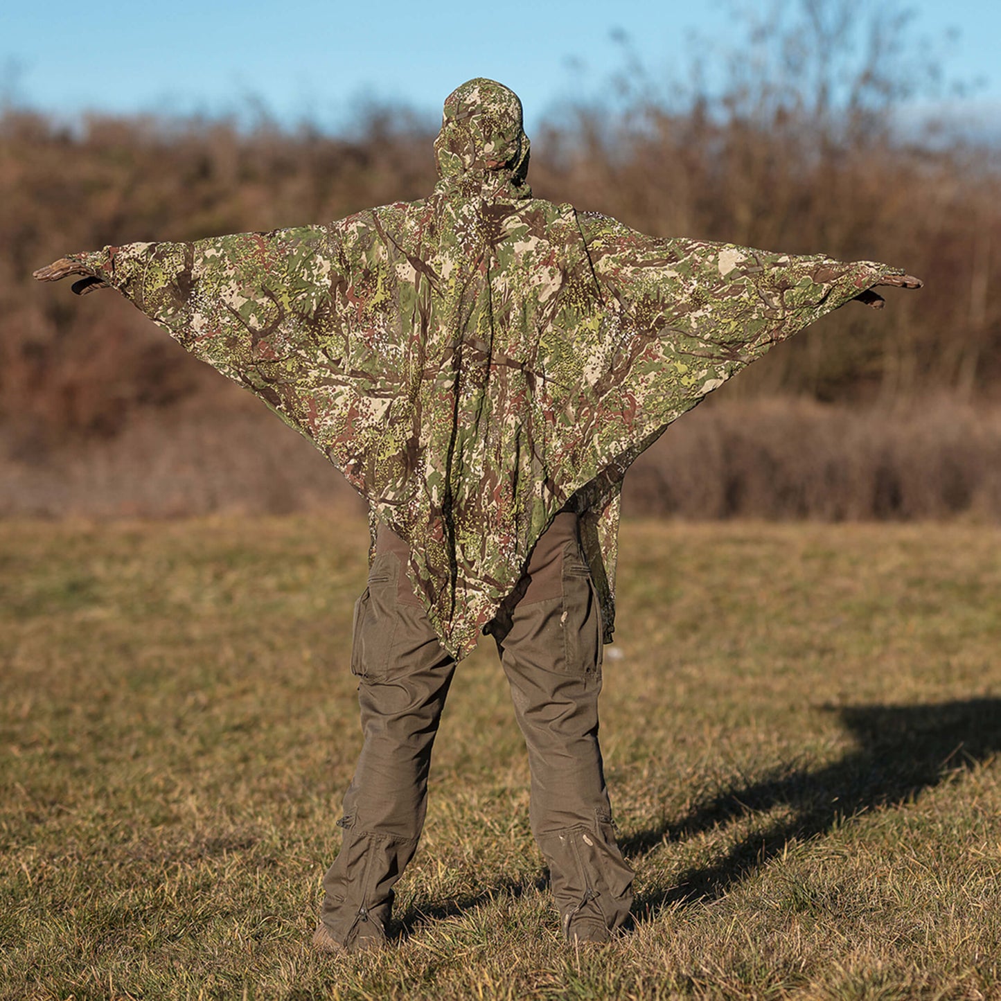 Ghosthood Ghost-Poncho-Compact Concamo Green