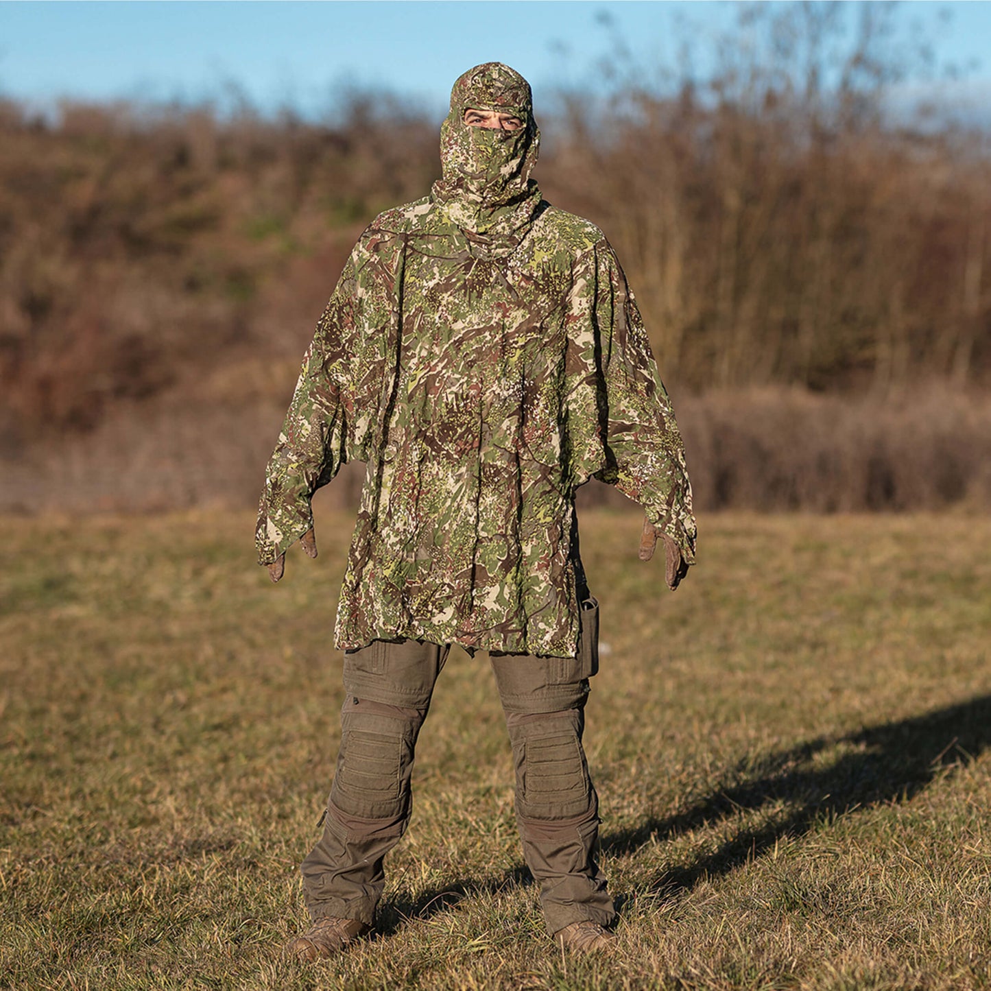 Ghosthood Ghost-Poncho-Compact Concamo Green