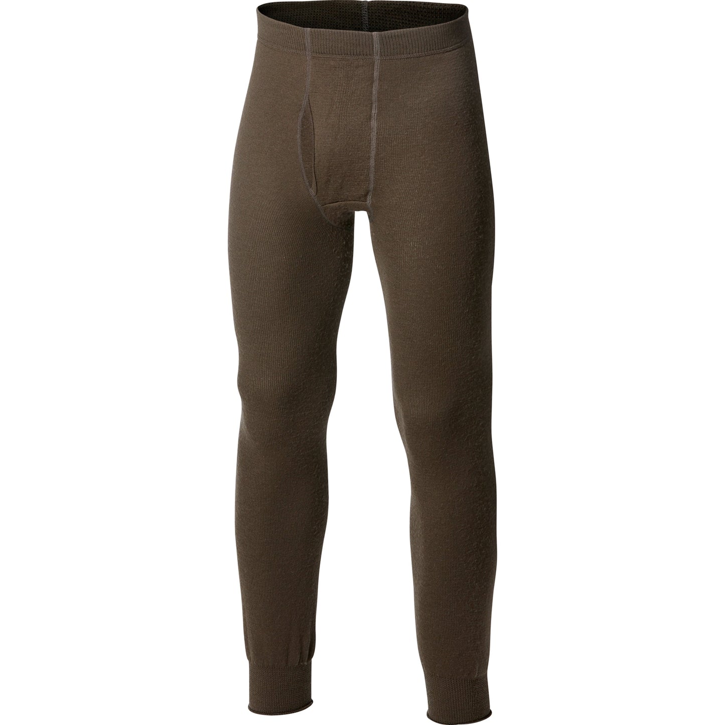 Woolpower Long Johns 400 mit Eingriff pine green