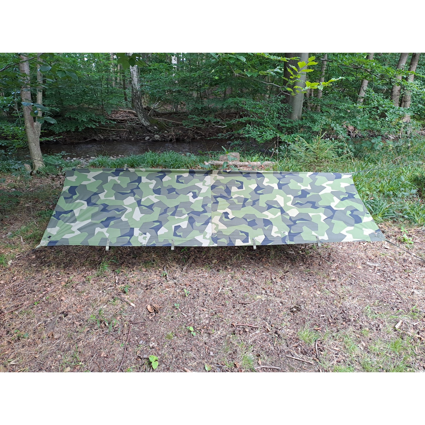 Tacgear Basha/Tarp 280 x 190 cm M90 Schwedisch Tarn