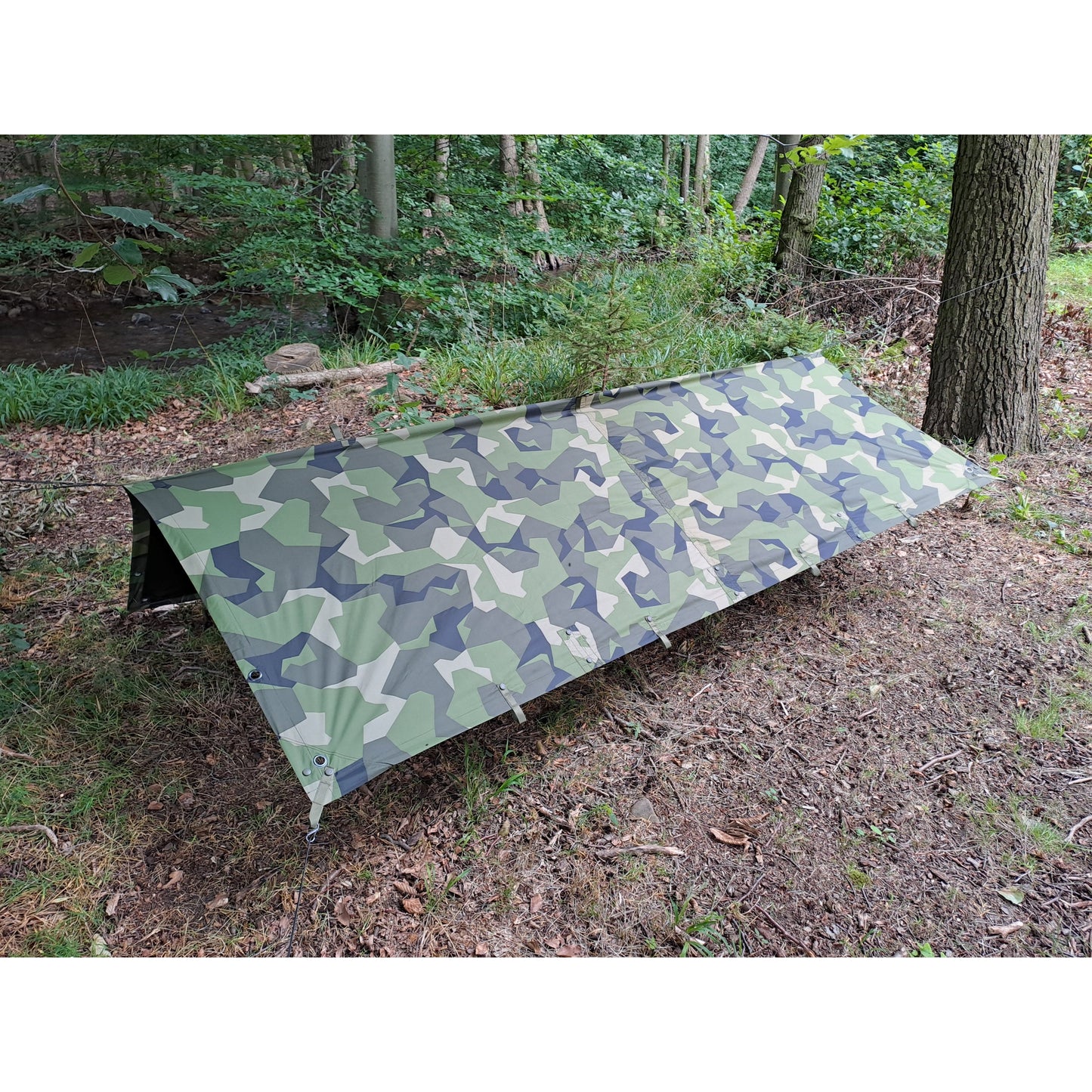 Tacgear Basha/Tarp 280 x 190 cm M90 Schwedisch Tarn