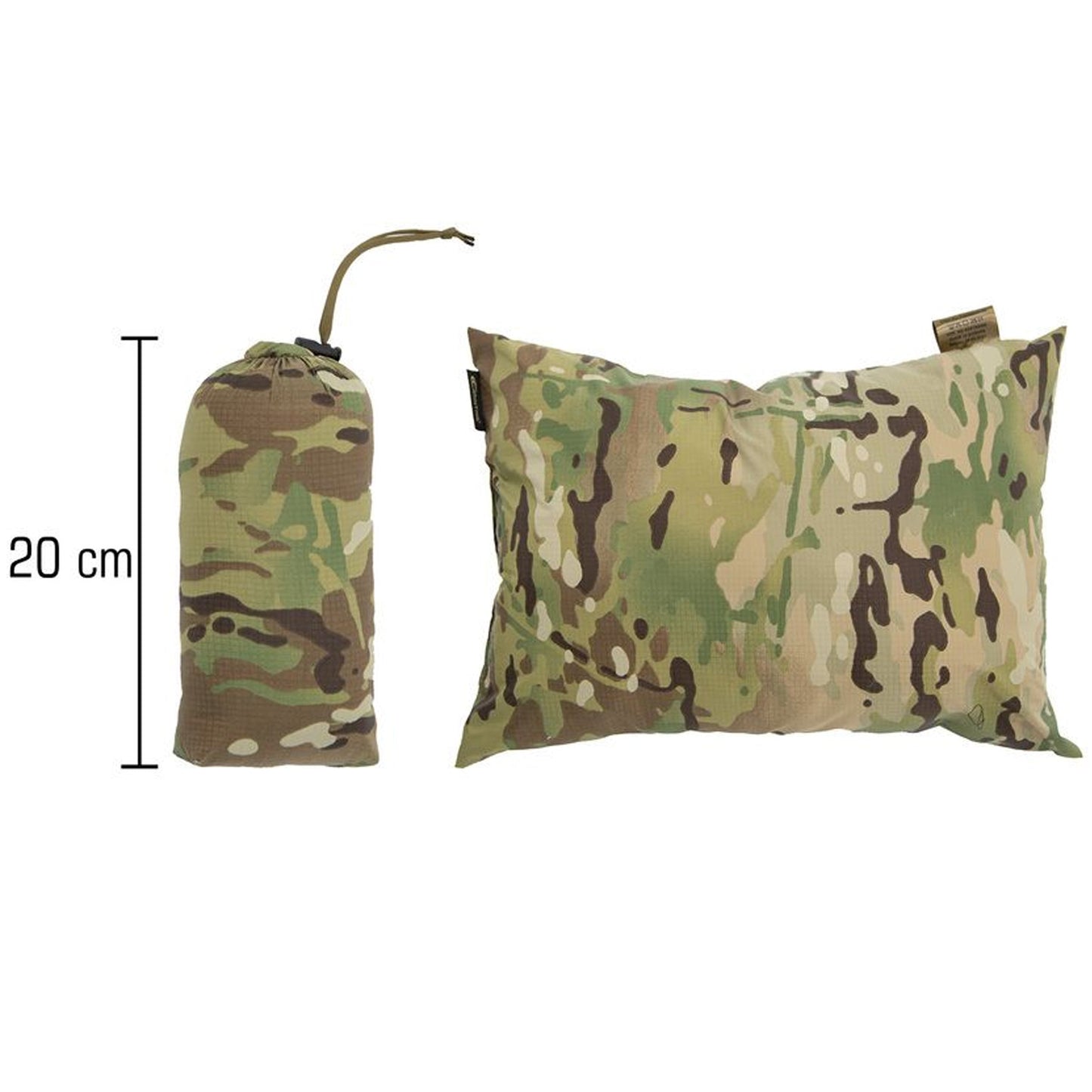 Carinthia Travel Pillow Reisekissen 30 x 40 cm multicam